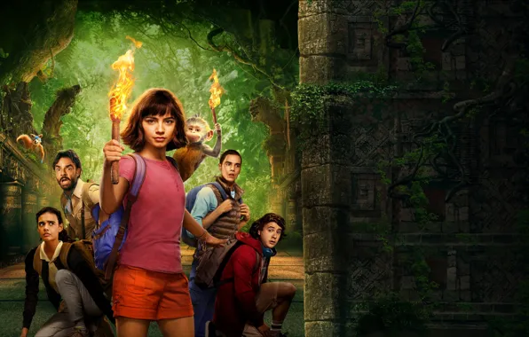 Poster, personage, Dora and the Lost City of Gold (2019), Dora and the Lost City …