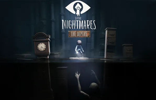 Picture game, monster, bakemono, Little Nightmares, The Depths, Little Nightmares The Depths