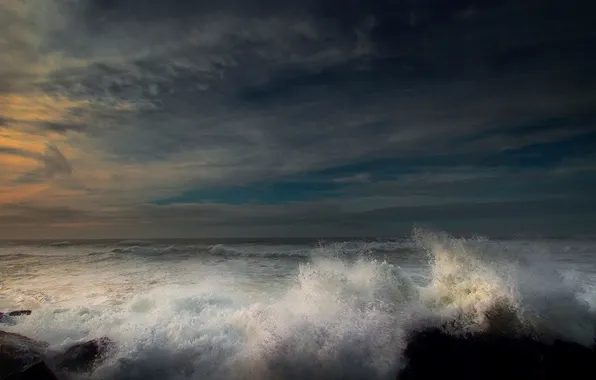 Picture sea, wave, beach, squirt