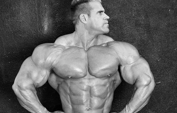 Picture pose, muscle, muscle, press, black and white, athlete, biceps, bodybuilder