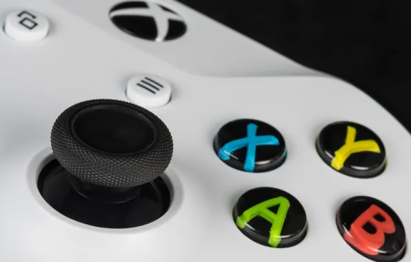 The game, button, joystick, Xbox
