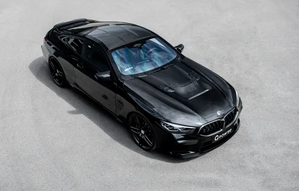 Black, coupe, BMW, G-Power, Bi-Turbo, 2020, BMW M8, two-door