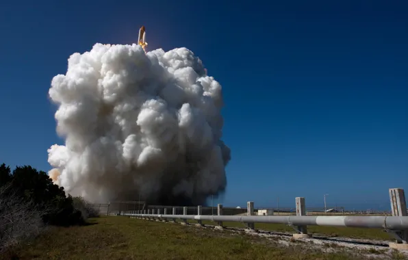 Picture space, flying, aviation