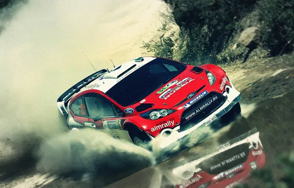 Water, squirt, ford, rally, rally, wrc, fiesta, Eugene