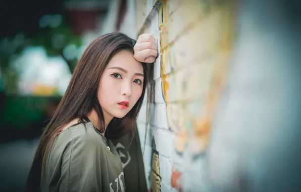 Girl, woman, asian, cute