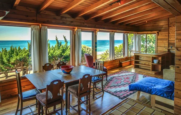 Room, interior, CA, San Diego, dining room