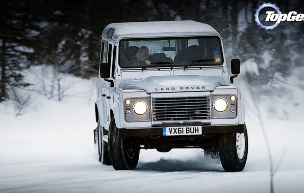Picture Top Gear, drift, Land Rover, the best TV show, top gear, top gear, Defender, Land …