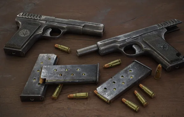 USSR, Self-loading pistol, TT-33, Fedor Tokarev, 7.62x25 mm, Anton Kunstmann