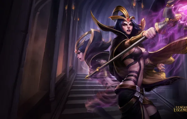 Picture League of Legends, videogames, Leblanc