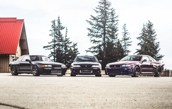 Picture Nissan, R32, Skyline, R34, R33