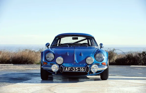 Picture Renault, front, 1973, Alpine, Renault Alpine A110 1600S