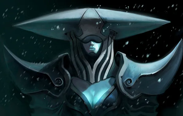 Picture art, League of Legends, Lissandra, the Ice Witch