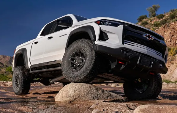 Picture Chevrolet, power, pickup, exterior, Colorado, ZR2, 2023, Chevrolet Colorado ZR2 Bizon