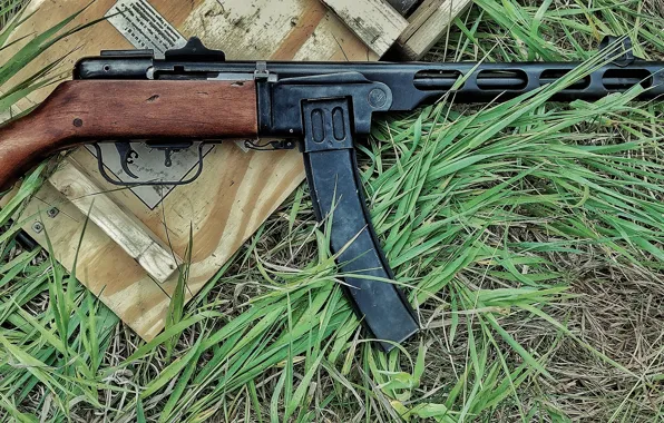 Picture Box magazine, Submachine gun Shpagina, PCA, the gun