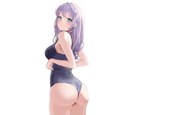 Picture girl, sexy, ass, boobs, anime, pretty, body, swimsuit