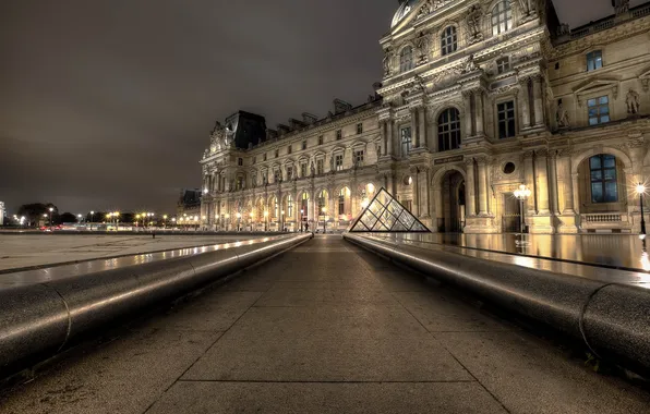 The city, Paris, The Louvre