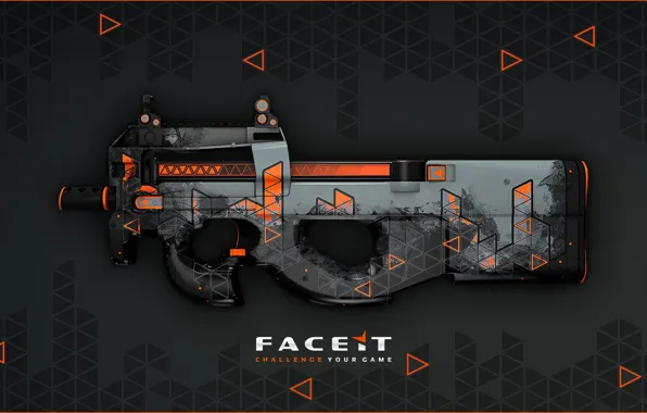 Weapons, counter strike global offensive, p90, fn
