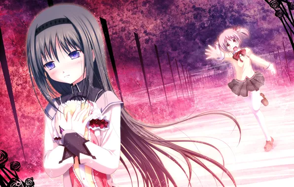 Picture sadness, background, anime