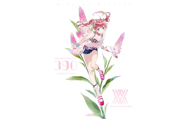 Flowers, Girl, Anime, Darling In The Frankxx, Cute in France