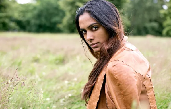 Girl, eyes, beautiful, model, pretty, hair, brunette, indian