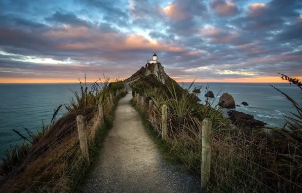 Picture New Zealand, South Island, East Coast, Nugget Point Lighthouse