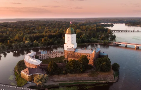 Landscape, nature, castle, island, Museum, The Gulf of Finland, Vyborg, Yuri Stolypin