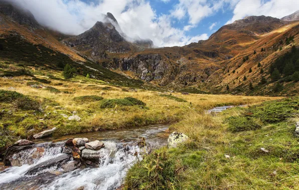 Picture mountains, Italy, Italy, array, Lombardy, Central Alps, Vione