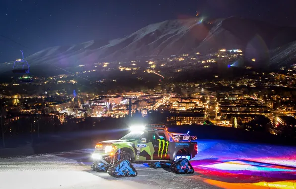Ford, ken block, Raptor, HOONIGAN