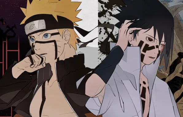 Guys, Naruto, Naruto, Sasuke Uchiha, Uzumaki Naruto