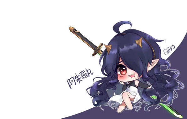 The demon, baby, Owari no Seraph, The last Seraphim, Shuramaru