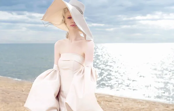Picture sea, style, model, hat, fashion
