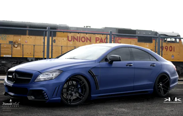 Mercedes, tuning, wald, cls, black bison