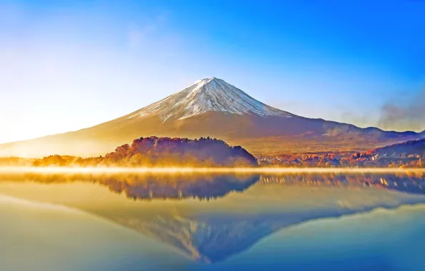 FOREST, NATURE, The SKY, REFLECTION, SURFACE, MIRROR, DAWN, SURFACE