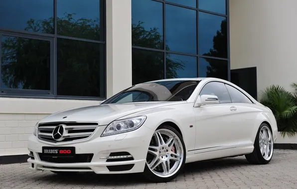 Picture car, machine, tuning, 3000x1996, BRABUS 800 Coupe, Mercedes-Benz CL 600