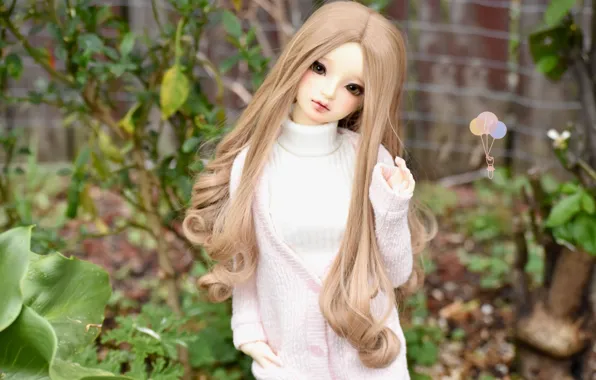 Hair, doll, girl