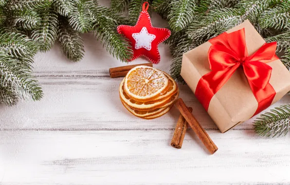 Decoration, gift, New Year, Christmas, Christmas, wood, New Year, decoration