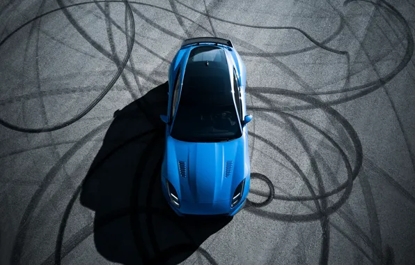 Jaguar, Blue, F-Type