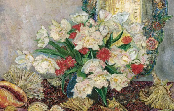 1921, Leon De Smet, Leon de Smet, Flowers and Shells