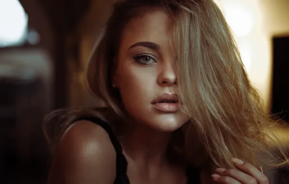 Look, face, hair, portrait