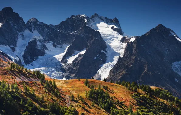 France, Alps, La Meije