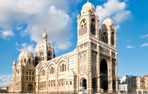 Picture France, Cathedral, Cathedral, Marseille, Cathedral de la Major