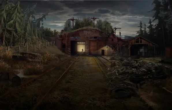 Forest, the evening, composition, Russia, New Union, The New Union, 1C-Softklab, Best Way