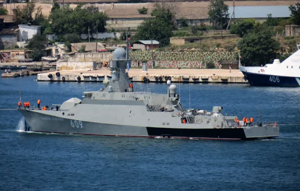Ship, rocket, Navy, small, Sevastopol, Vyshniy volochëk
