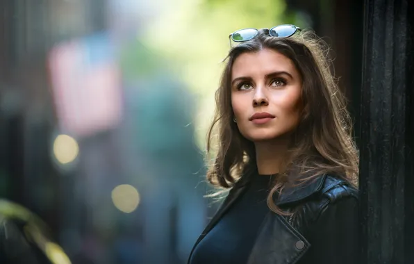 Look, model, hair, sunglasses, Georgia Pahl, kurka