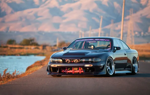 Car, auto, tuning, Nissan, nissan 240sx, stance