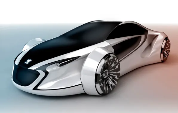 The concept, prototype, peugeot