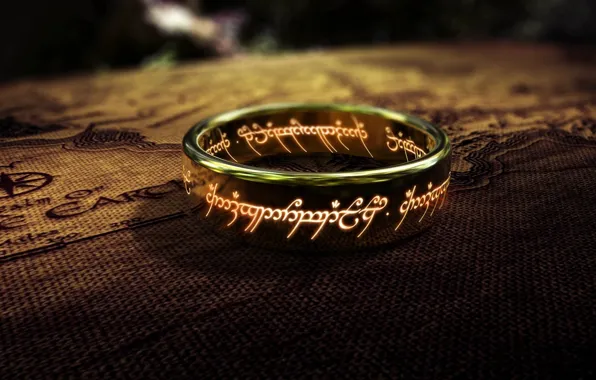 The Lord of the rings, the one ring, the lord of the rings