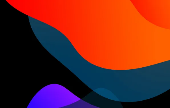 Apple, iPad, abstract, iOS, iOS 13, iPadOS