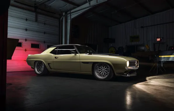Chevrolet, Wheel, Gate, 1969, Camaro, Lights, Drives, Chevrolet Camaro