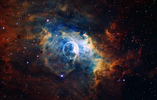 Nebula, Bubble, nebula, Bubble, NGC 7635